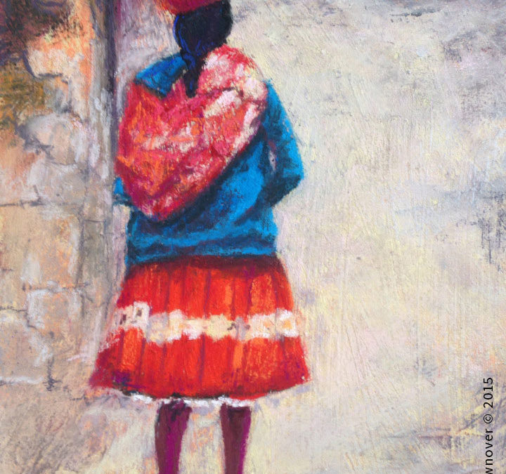 Long Walk, Red Skirt