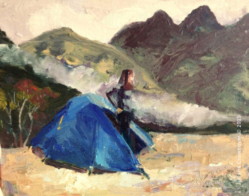 incan trail hike peru camping tent zipper woman