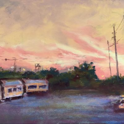 Grapevine Sunset