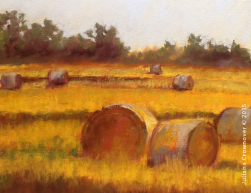 Dallas TX plein air pastel art workshop with artist Juliana Crownover
