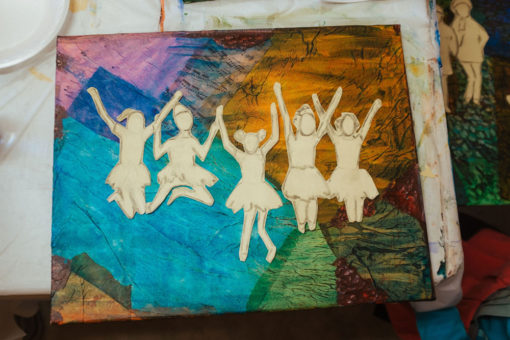 Mixed Media Abstracted Figure Workshop - Image 12