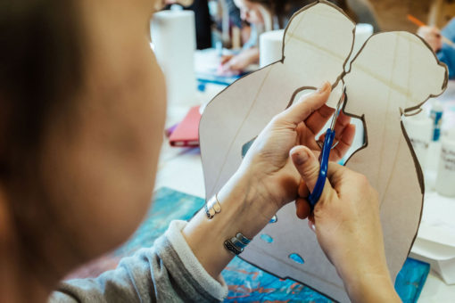 Mixed Media Abstracted Figure Workshop - Image 5