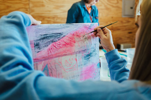 Mixed Media Abstracted Figure Workshop - Image 7