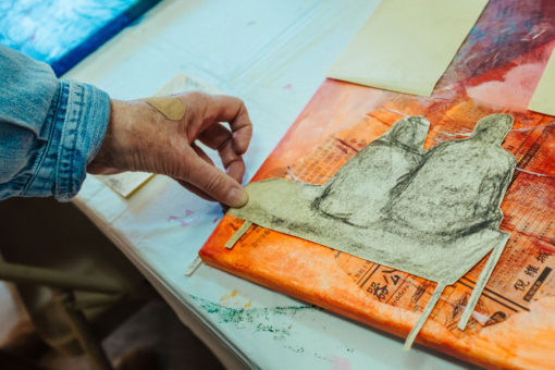 Mixed Media Abstracted Figure Workshop - Image 4