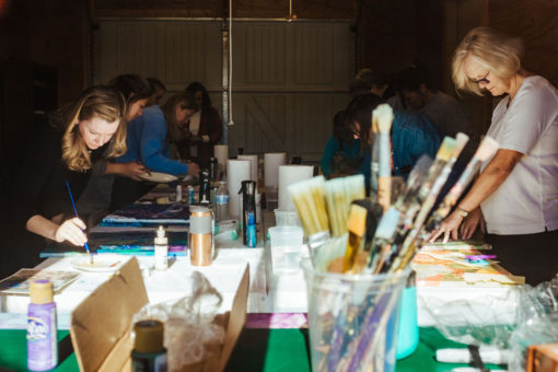 Mixed Media Abstracted Figure Workshop - Image 3