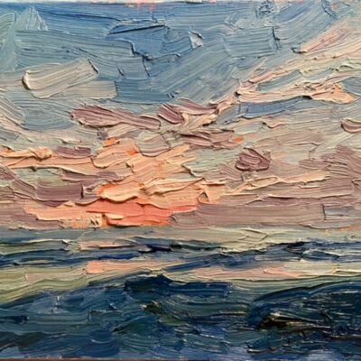Sunset - Winter Waves