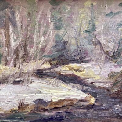 Snowy Plein Air