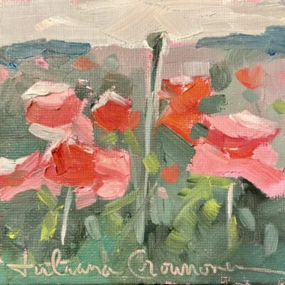 Poppies at Dusk