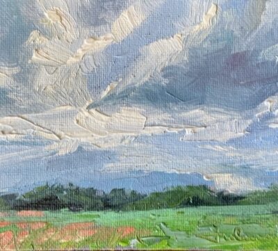 March 25th Sol Rising "Indian Paint, Majestic Clouds"